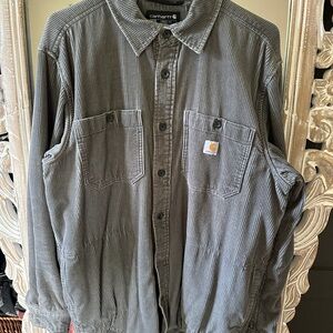 Carhartt Charcoal Men's Shirt Jacket
